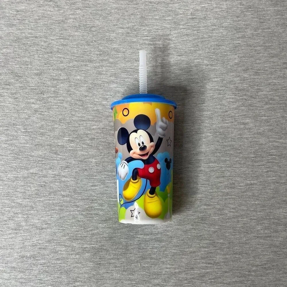 Zak Designs Disney Mickey Mouse 16 Oz. Sports Tumbler w/Lid and Straw